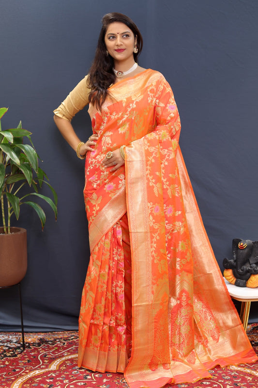 Woven Design Zari Art Silk Saree