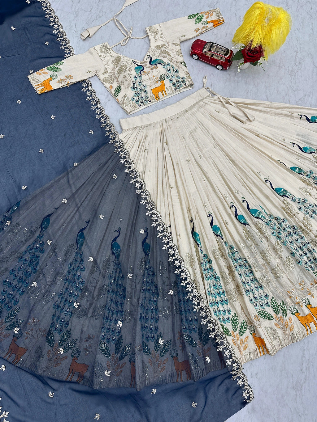 Deer Lehenga Lehenga Chol