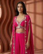 Women’s Georgette Ready To Wear Lehenga Choli Set