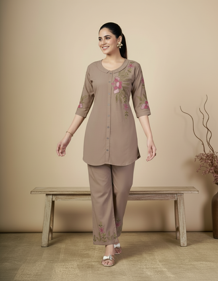 Brown