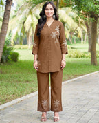 Brown