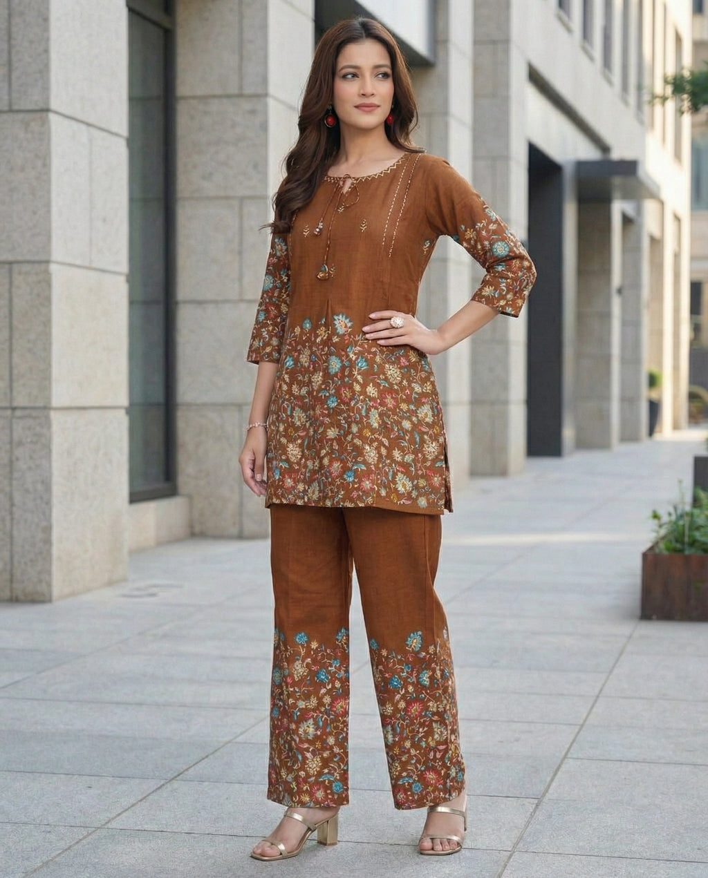 Brown